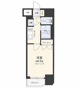 東京蒲田スクエアタワー【3階】の間取り