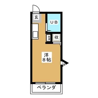 アルカディア【2階】の間取り
