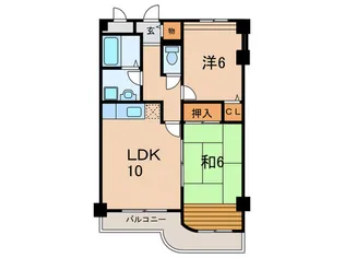 マーベラス【4階】の間取り