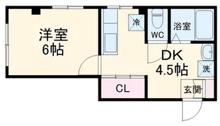 グレイス前原【1階】の間取り