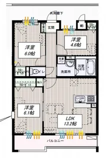 サンヴィラ24【2階】の間取り
