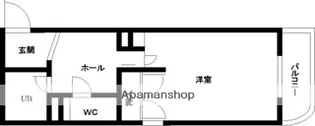 ドミール土生I【2階】の間取り