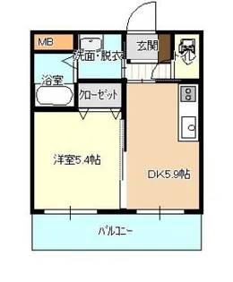 プロムナードIII【2階】の間取り