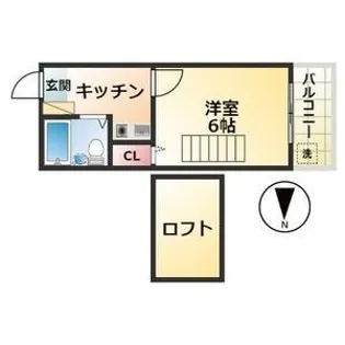 GBCレジデンス【2階】の間取り
