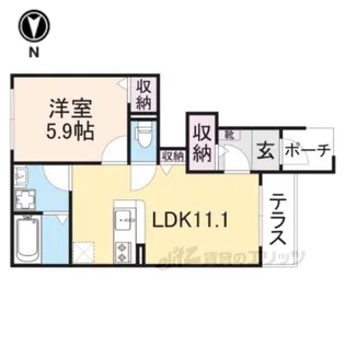 SeiriosB【1階】の間取り