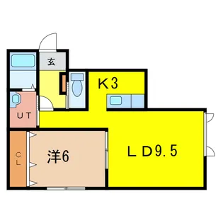 メティオ【2階】の間取り