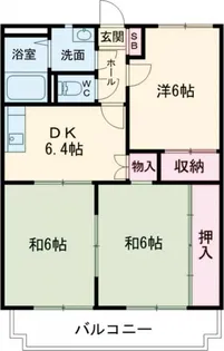 ア・ドリーム多田【4階】の間取り