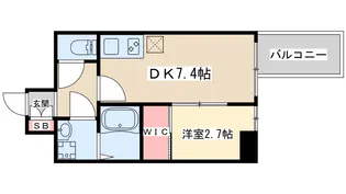 アリエ【6階】の間取り