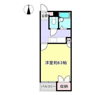 セイラBOX剣崎I【1階】の間取り