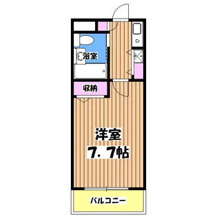 パークテラス八王子【1階】の間取り