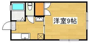 稲冨ハイツI【1階】の間取り