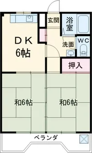 メゾンドゥ田園 A棟【3階】の間取り