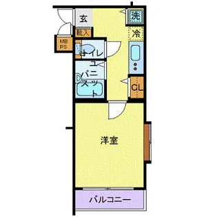 レジオス池上【2階】の間取り