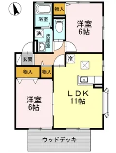 Family Court B【1階】の間取り