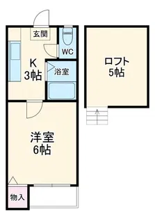 ロイヤルアスコット【1階】の間取り
