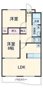 Casa BASSO【2階】の間取り