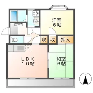 サクセスII【2階】の間取り