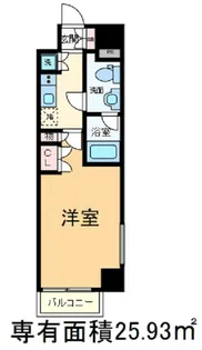セジョリ王子駅前【9階】の間取り