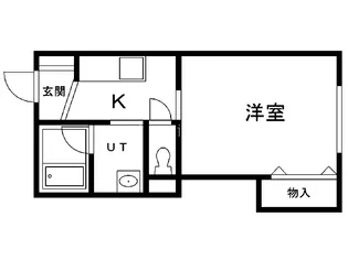 サンライズ【1階】の間取り