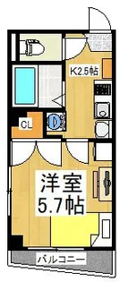 グランコート田端【5階】の間取り