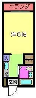サカイプラザS【3階】の間取り