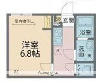 カインドネス海老名【2階】の間取り
