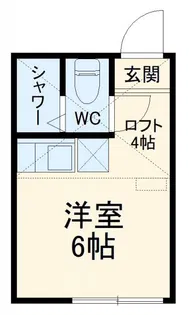 ユナイト南太田ジェラール・ピケ【2階】の間取り
