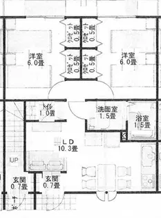 DAIICHI RESIDENCE【2階】の間取り