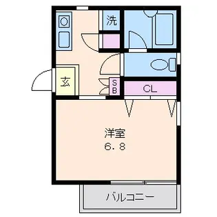 H-STUDIO【2階】の間取り