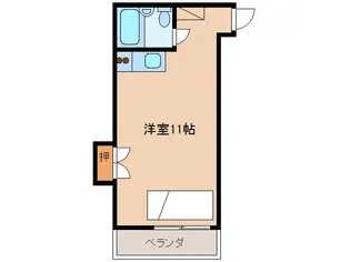 岐阜県岐阜市鷺山【アパート】の間取り