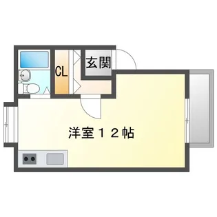 コスモ栄谷【2階】の間取り