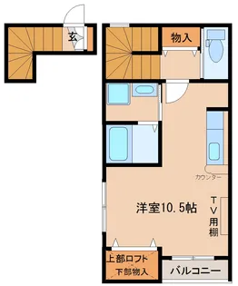 キャッスルワン【2階】の間取り
