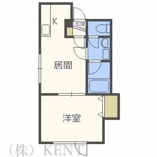 パルテール発寒【2階】の間取り