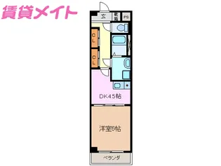 ボナール【1階】の間取り