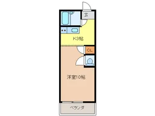 グリーンシャトー【1階】の間取り