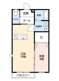 blue bell【1階】の間取り