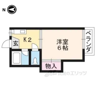 グラーベンハウゼ【1階】の間取り