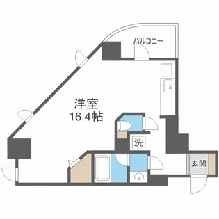 N Residence 新今宮【8階】の間取り