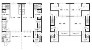 広島県広島市東区牛田本町3【一戸建】の間取り