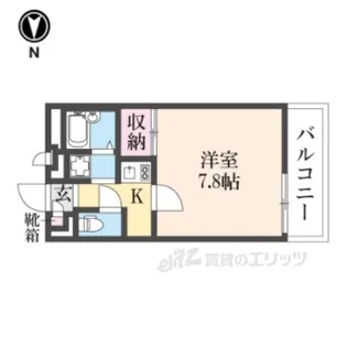 レオパレス曙【3階】の間取り