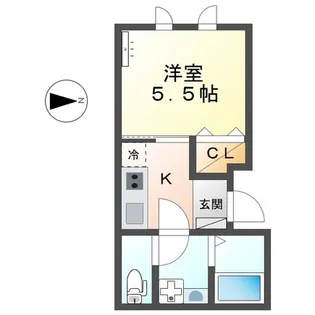 神奈川県川崎市川崎区渡田東町【アパート】の間取り