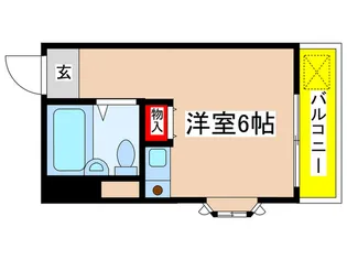 KENハイツ【2階】の間取り