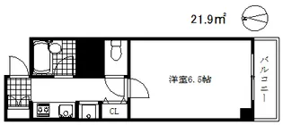 ドミール橘【4階】の間取り
