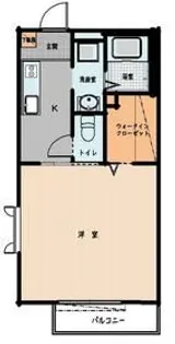 ハイツアミティエ C【1階】の間取り