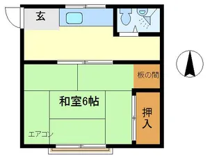 茂木ハイツ【2階】の間取り
