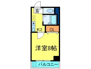 ドエル1号館SY【3階】の間取り