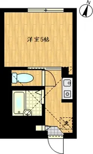 アーネスト羽田【2階】の間取り