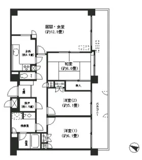 パティオ本牧【4階】の間取り