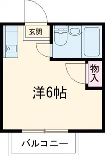 調布ハイムピア【2階】の間取り