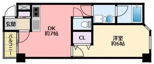 兵庫県西宮市小松西町1【マンション】の間取り